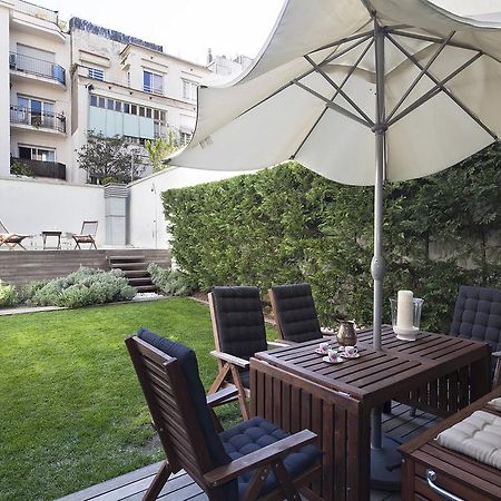 Apartment Barcelona Rentals - Private Pool And Garden Center Exterior foto